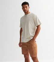 New Look Rust Straight Fit Cargo Shorts